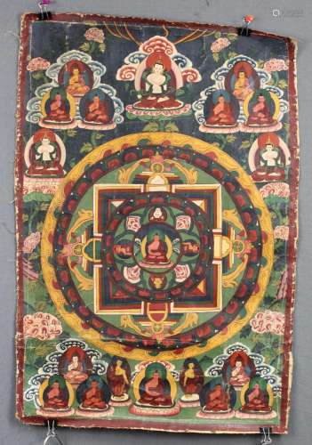 Mandala, China / Tibet old.
