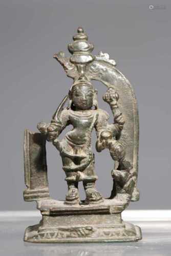 LAKSHMANbronze,India, 17th centuryH: 9 cm