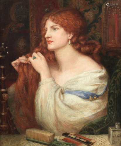 Aurelia, Fazio's Mistress After Dante Gabriel Rossetti
