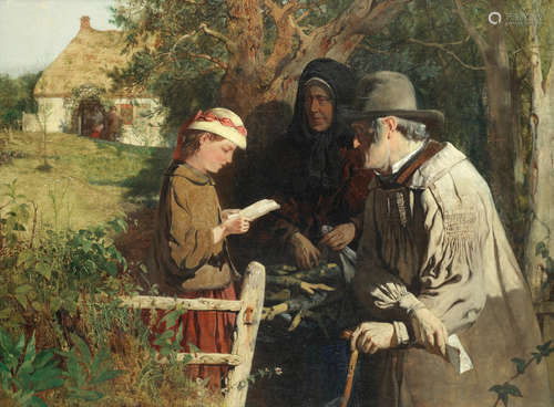 News from abroad John Ritchie(British, active 1858-1875)