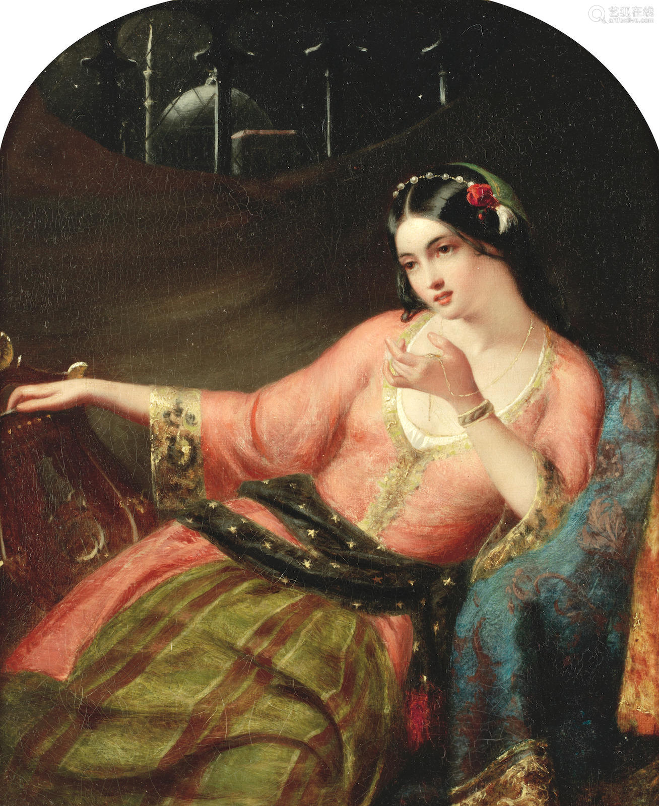 rent Valg kjole In the harem Henry Nelson O'Neil, ARA(British, 1817-1880)－【Deal Price  Picture】