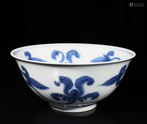 Chinese Blue And White Porcelain Bowl