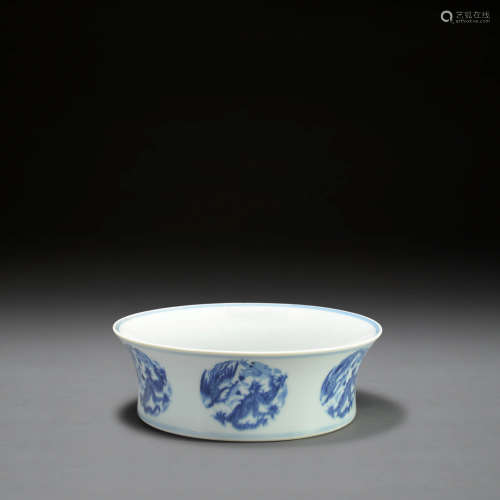 A Chinese Blue and White Dish