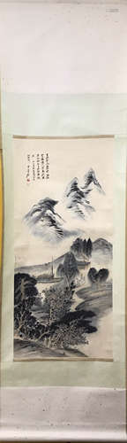 Chinese Ink/Color Scroll Painting