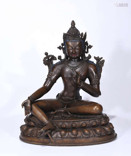 Chinese Bronze Buddha