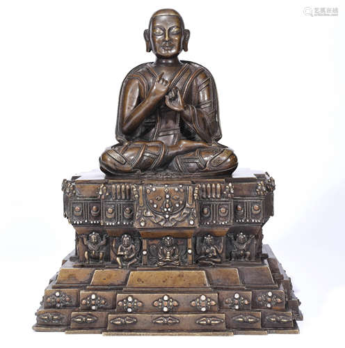 Chinese Bronze Buddha