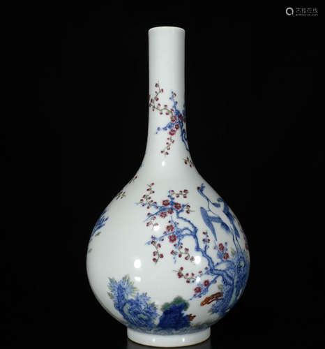 Chinese Blue And White Porcelain Vase