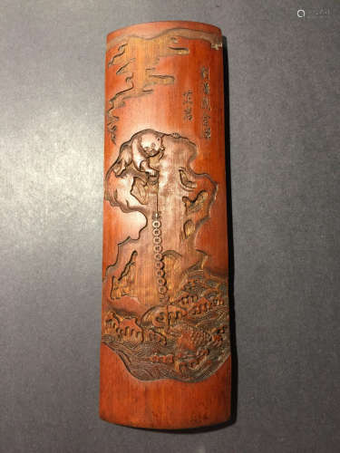 Qing Dynasty Bamboo Carving
