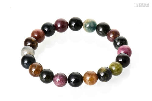 TOURMALINE BEAD BRACELET