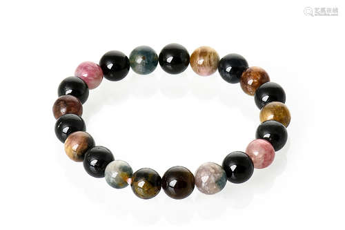 TOURMALINE BEAD BRACELET