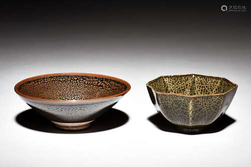 TWO DING WARE BOWLS