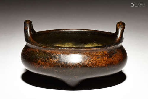 BRONZE CAST TRIPOD CENSER