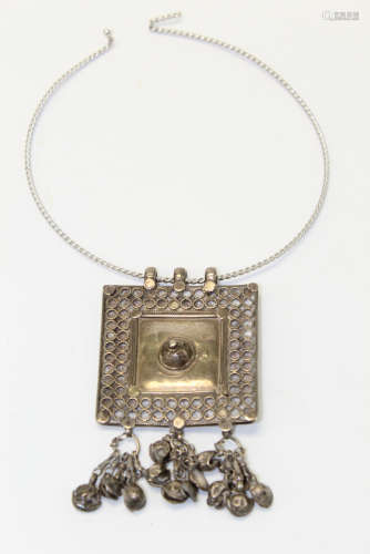 Southeast Asian silver pendant