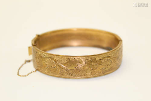 Gilt silver bracelet