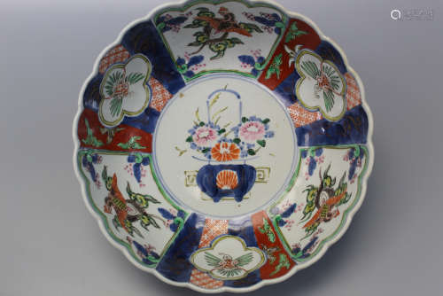 Antique Japanese porcelain bowl.