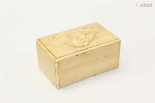 Japanese carved box