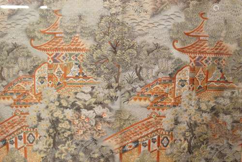 Japanese embroidery.