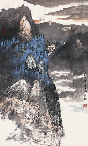 陈维信（1914-1990）《山水》