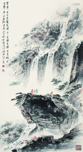 裴家桐（1929-）《山水》