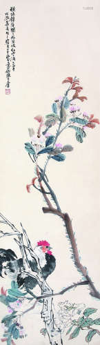 陈子奋（1898-1976）《花鸟》