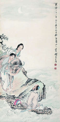 钱慧安（1833-1911）《人物》