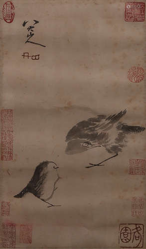 八大山人（1626-1705）《水墨小品》