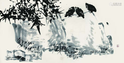 崔如琢（1944-）《花鸟》