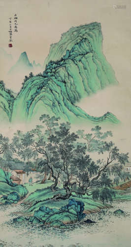 陈少梅（1909-1954）《山水》