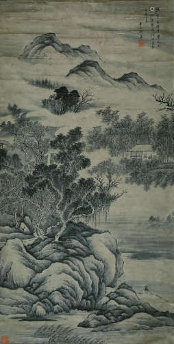 卞文瑜（1576 -1655）《山水》