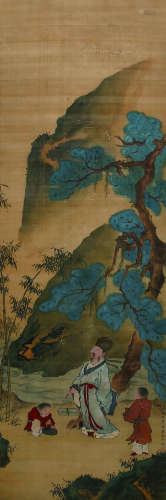 孙克弘（1532-1611）《高士图》