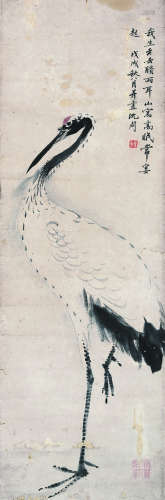 沈周（1427—1509）《仙鹤》