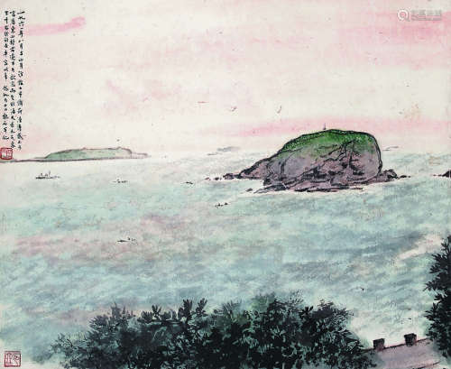 傅抱石（1904-1965）《山水》
