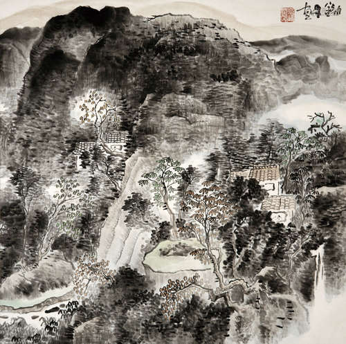 范铁星（1958-）《山水》