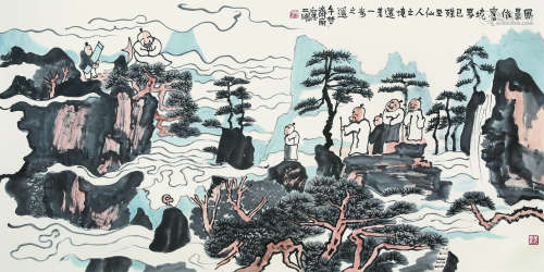 刘二刚（1947-）《风景依旧》