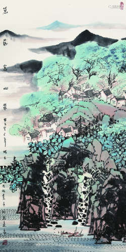 王成硕（1960- ）·《葱茏嵩山翠》