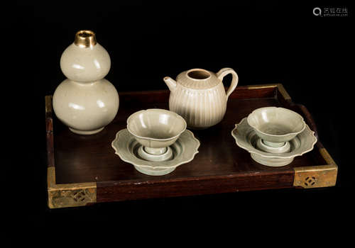 Group Four Song Antique Tea Ware