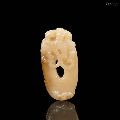 19th Antique Jade Pendant