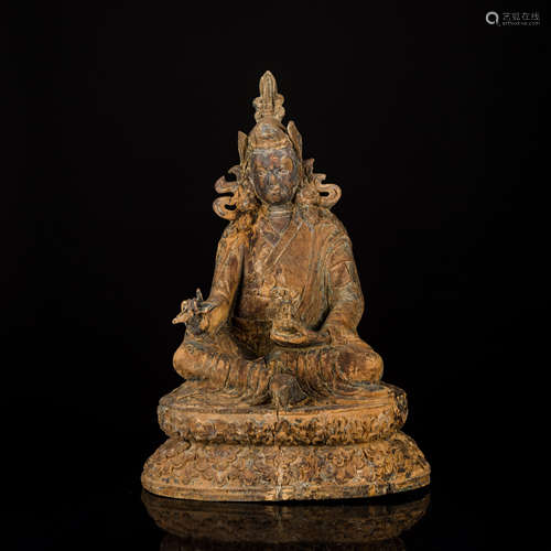 Song Or Later Antique Wood Kuanyin Sculpture