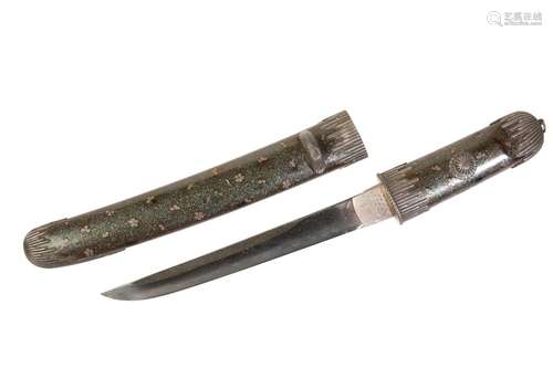 JAPANESE LACQUER SHORT SWORD (TANTO), EDO PERIOD