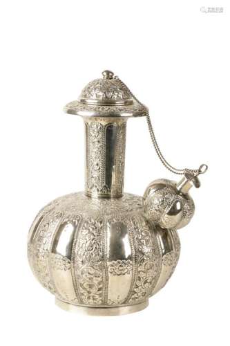 SILVER KENDI, QING DYNASTY, 19TH CENTURY