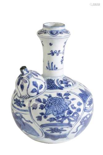 KRAAK BLUE AND WHITE KENDI, WANLI PERIOD