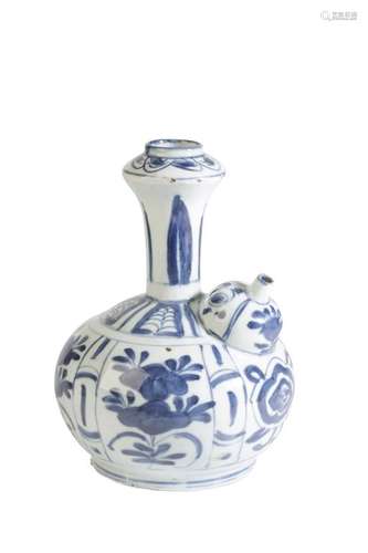 KRAAK BLUE AND WHITE KENDI, WANLI PERIOD