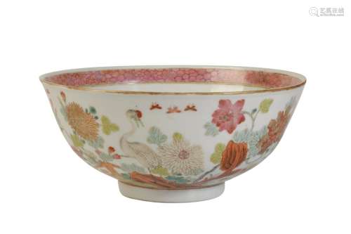 FAMILLE-ROSE BOWL, GUANGXU PERIOD