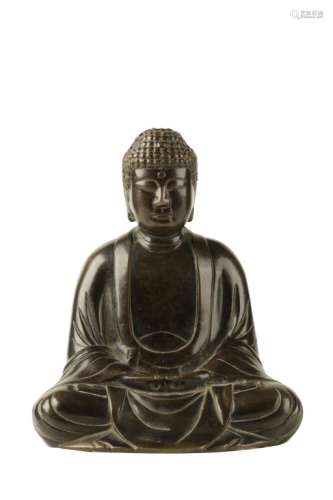 BRONZE SEATED BUDDHA, QING DYNASTY, 19TH CENTURY