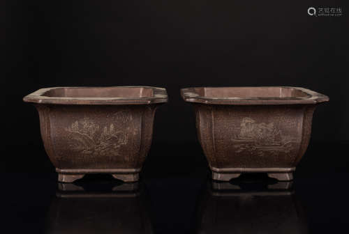 Pairs of Chinese Antique Yixingzisha