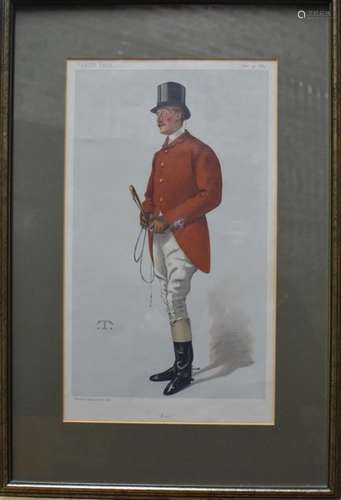 Various Vanity Fair Spy and Lib prints including Bay, Letters to young Shooters, Barings, His