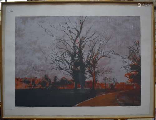 After Daniel Lang (1931-2013) - 'Rosewood', print 39/150, pencil signed to right margin, 60 x 79.5