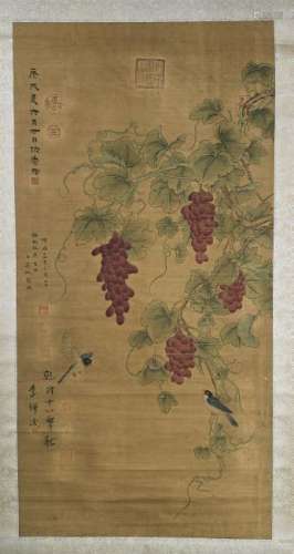 Three Chinese Scrolls After Wang Yuanzhang & Xu Song