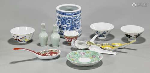Collection of Various Chinese Porcelains