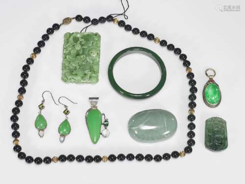 Group of Various Chinese Jewelry Pieces